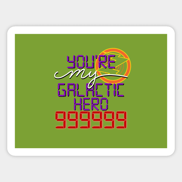 Galactic Hero Sticker by jasmineclarino